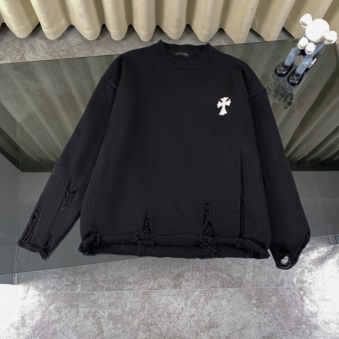 Chrome Hearts CH Crouched Cross Jacket: High Quality Streetwear Fashion - 图片 1