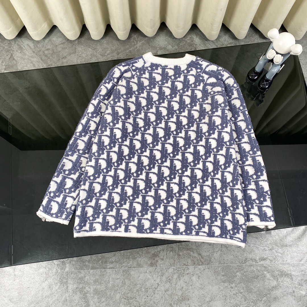 Luxury Cashmere Sweaters with Unique Details by Dior for 24fw Collection - 图片 2