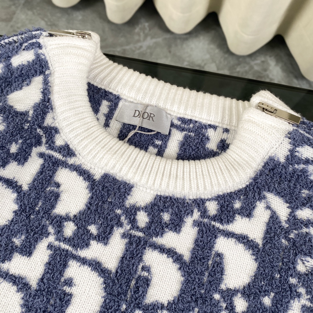 Luxury Cashmere Sweaters with Unique Details by Dior for 24fw Collection - 图片 3