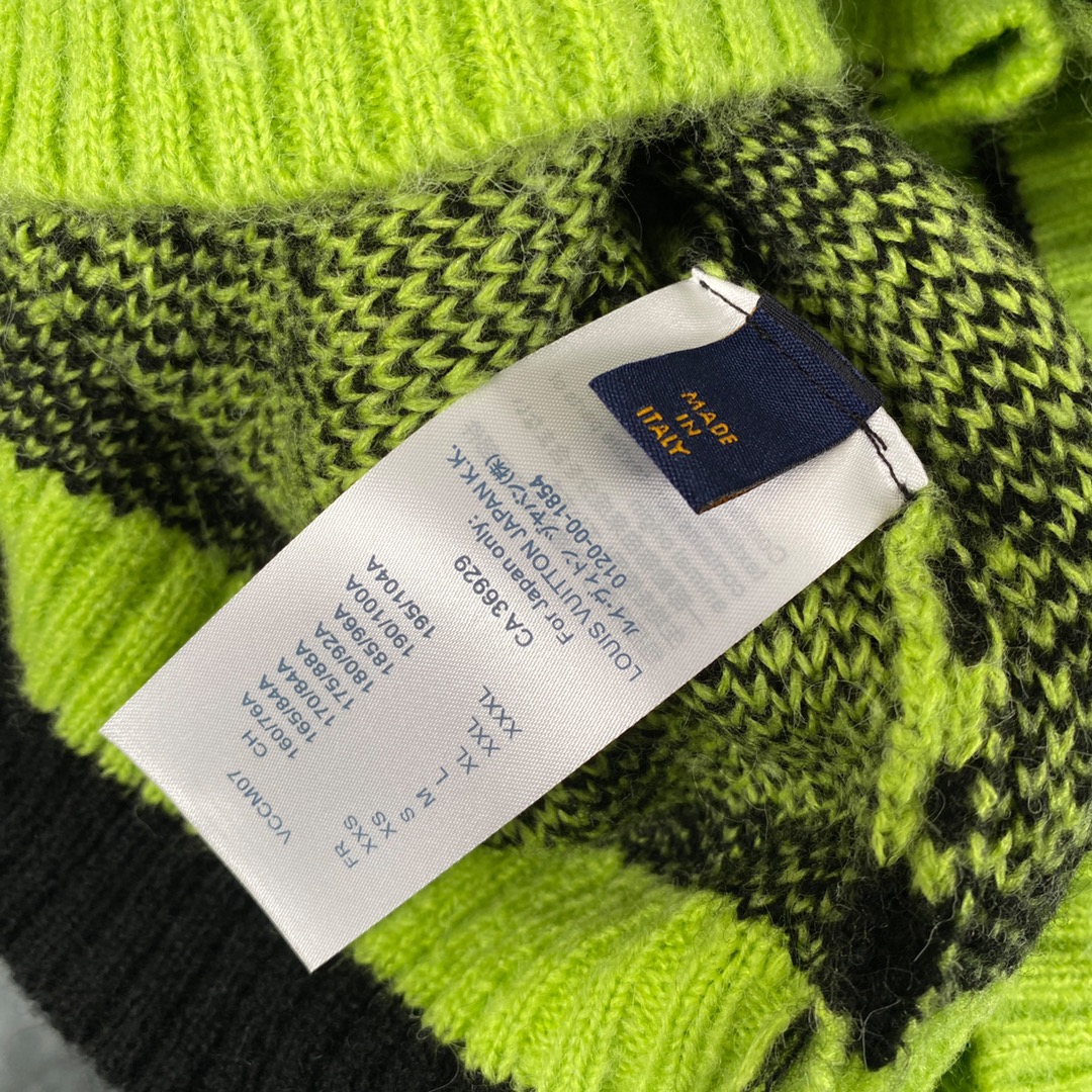 LV Louis Vuitton Horse Hair Knitted Sweater for Men and Women – High Quality and Stylish - 图片 8