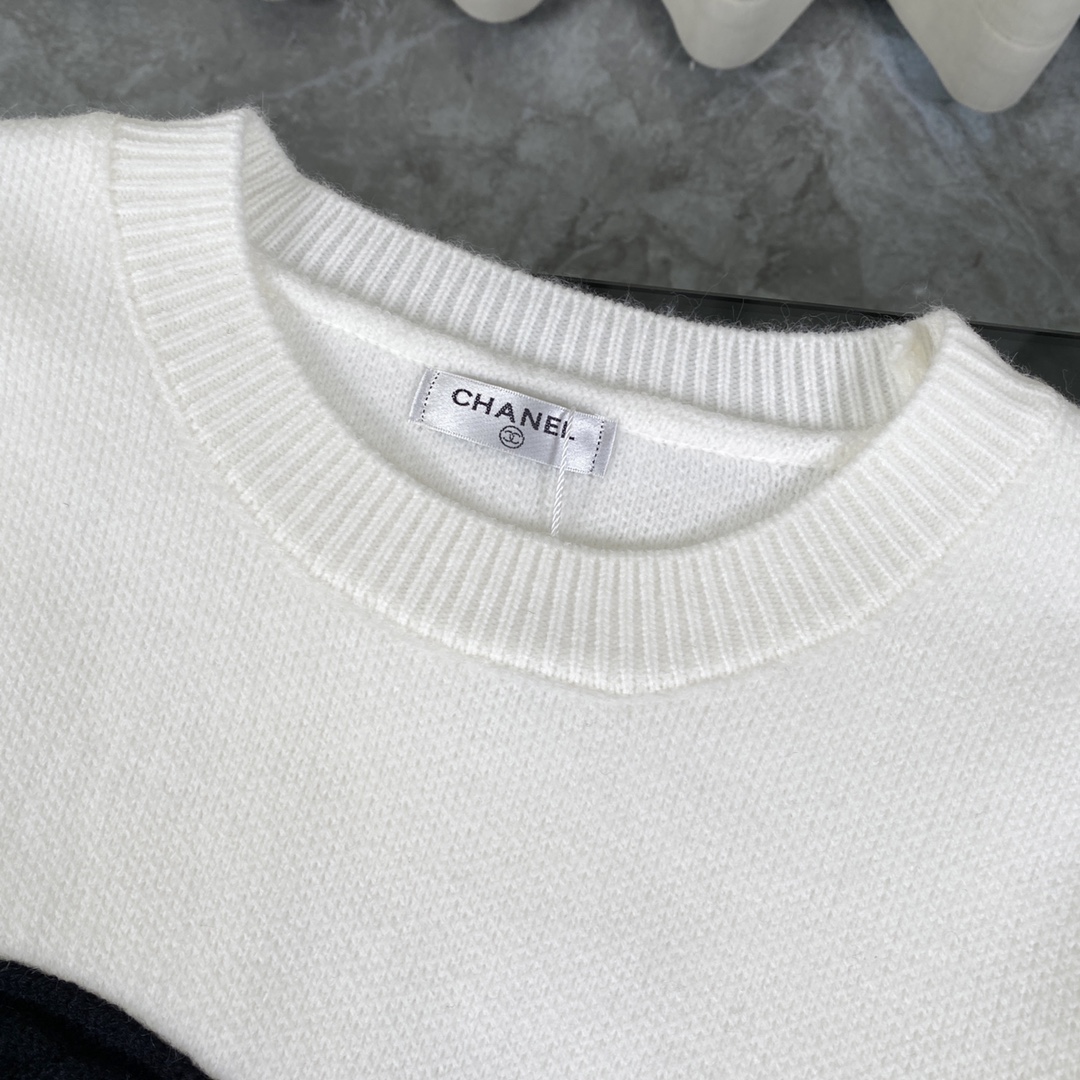 Chanel 360: Original High-Quality Wool Sweater with Classic Design - 图片 8
