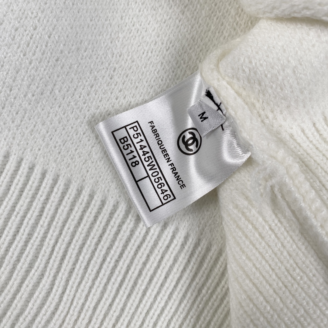 Chanel 360: Original High-Quality Wool Sweater with Classic Design - 图片 9
