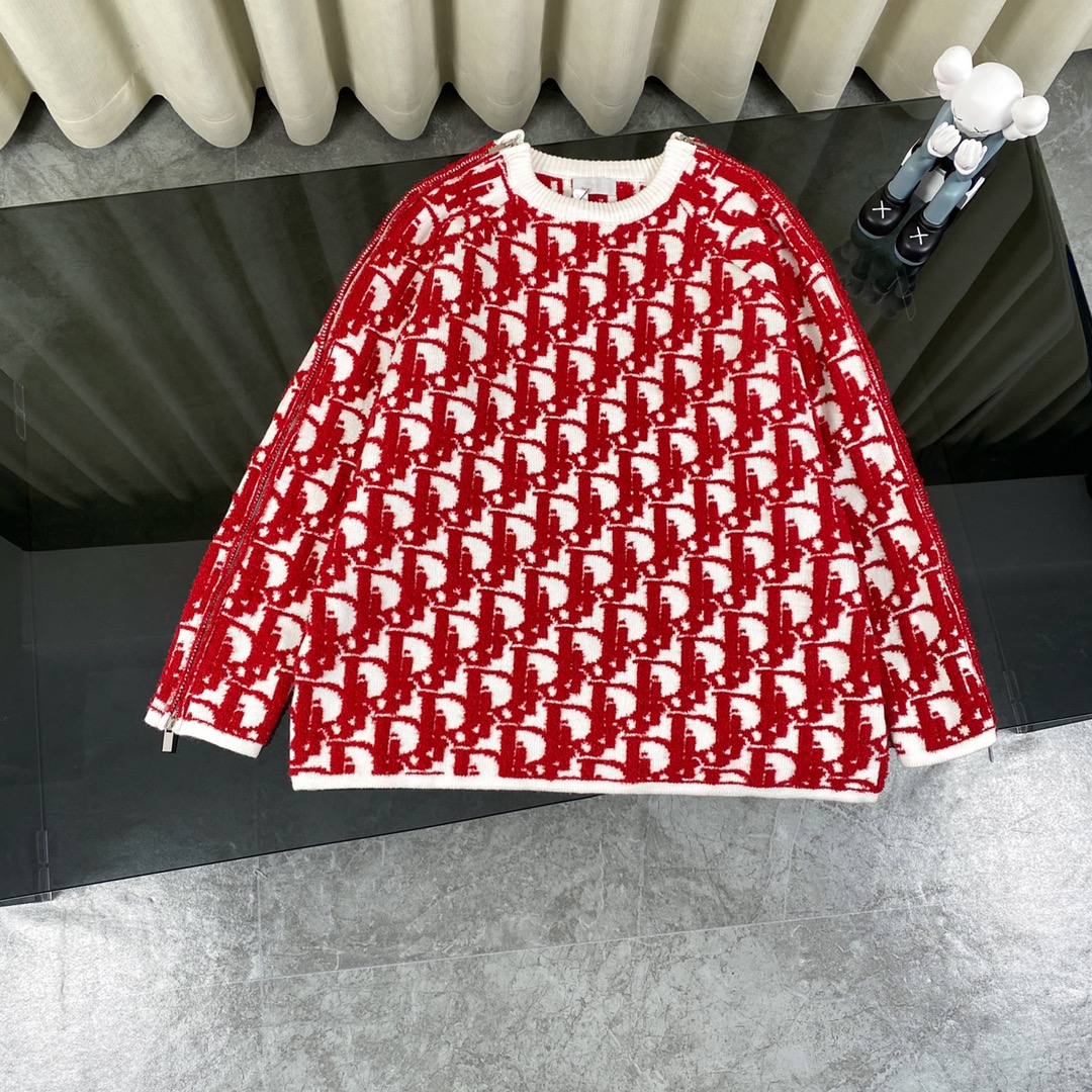Luxury Cashmere Sweaters with Unique Details by Dior 24fw: Overview - 图片 1