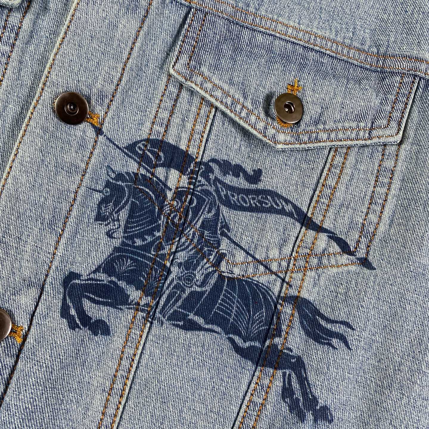 Classic Cowboy Jacket by Burberry Barboris: Quality Details in Every Stitch - 图片 6
