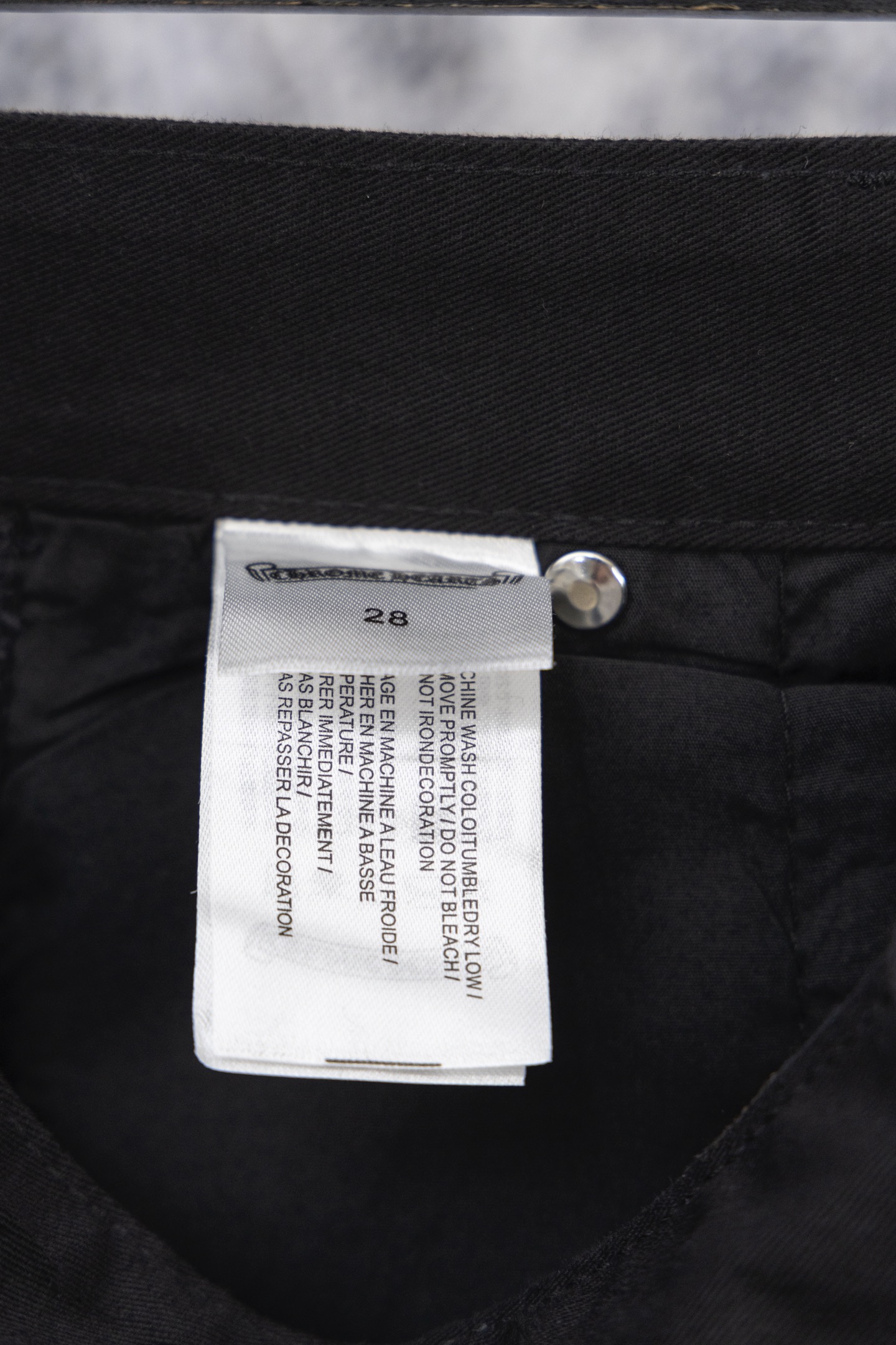 Chrome Hearts Leopard Cross Patchwork Black Jeans 8 i1758060786803 3570 0 6