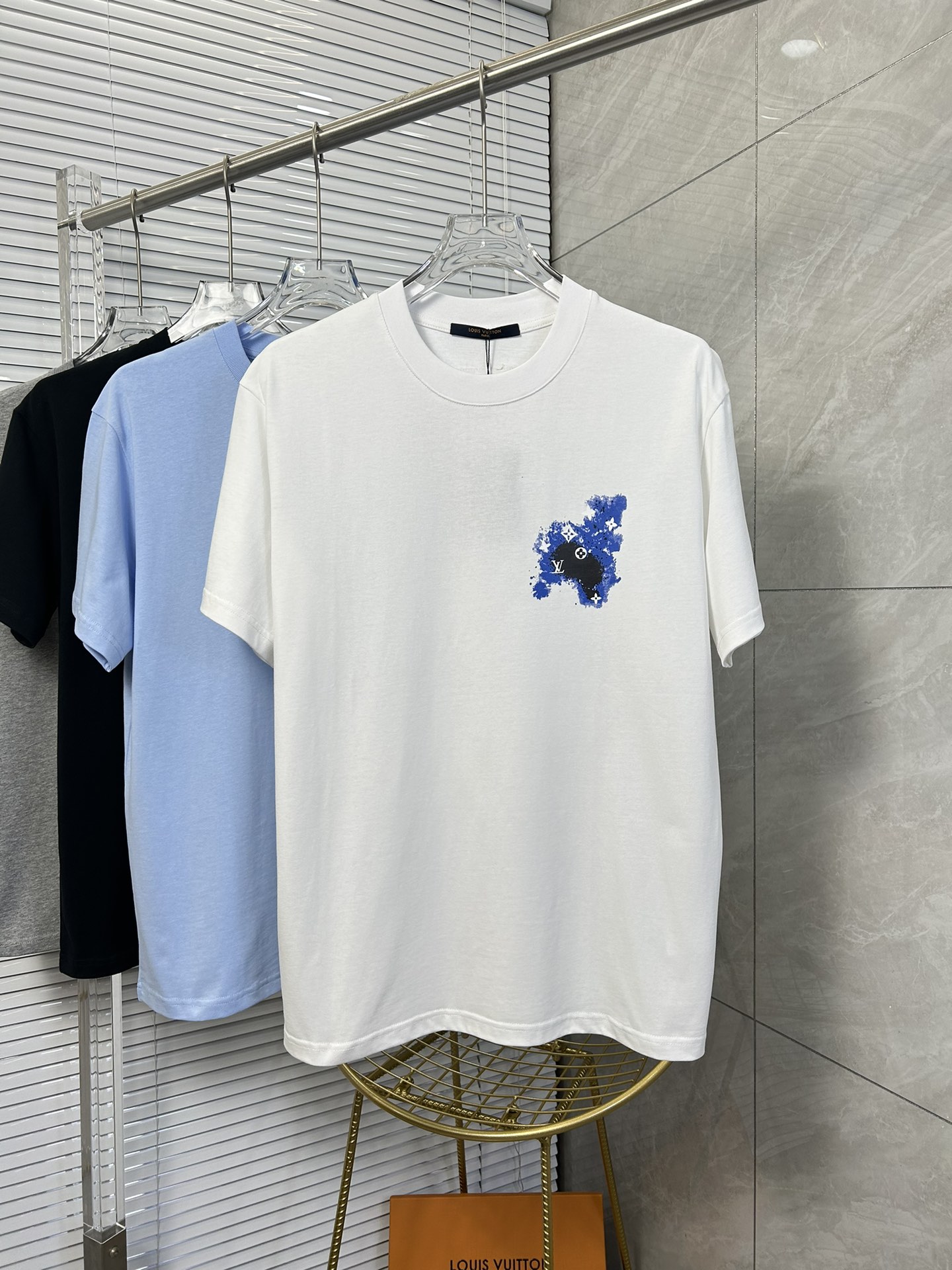 Is it illegal to buy dupe
 Louis Vuitton Clothing T-Shirt Every Designer
 Black Blue Grey Light White Printing Unisex Spring/Summer Collection Fashion Short Sleeve