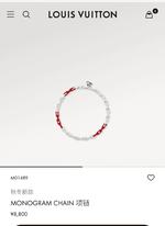 Louis Vuitton Buy Jewelry Necklaces & Pendants Men Resin M01489917515