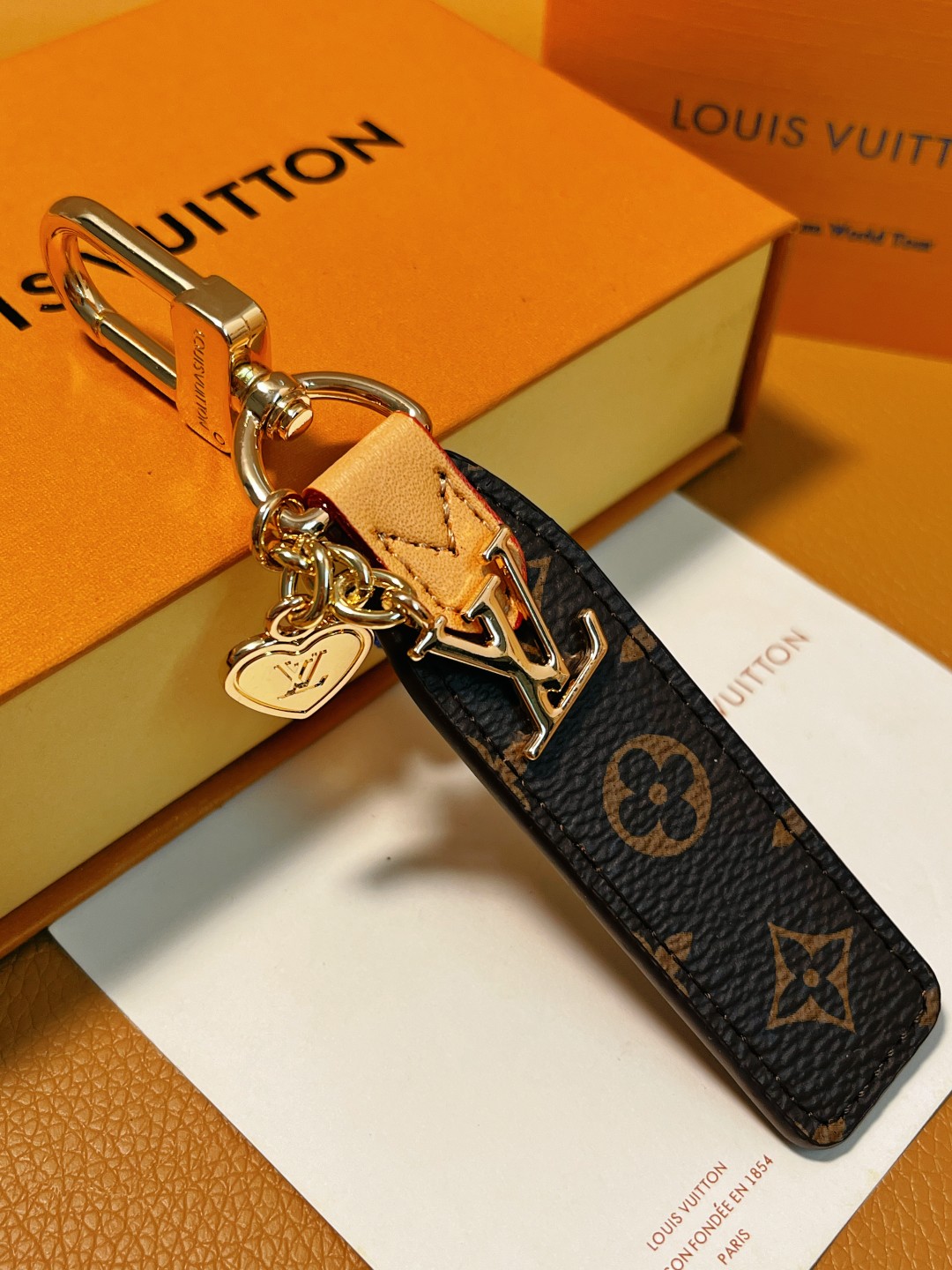Close-up of LOUIS VUITTON Monogram Pattern