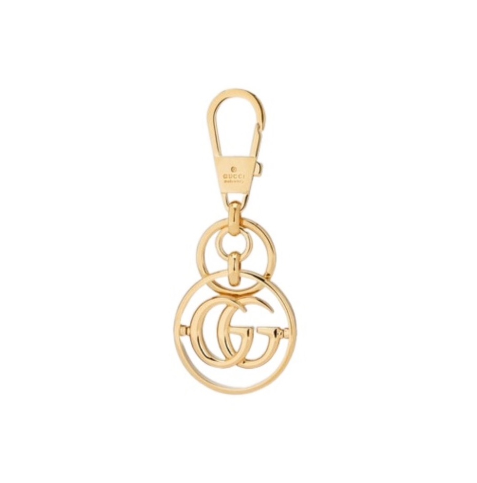 “New Gucci Gucchiguz Key Rings: Stylish Car Key Accessories in Two Colors” - 图片 1