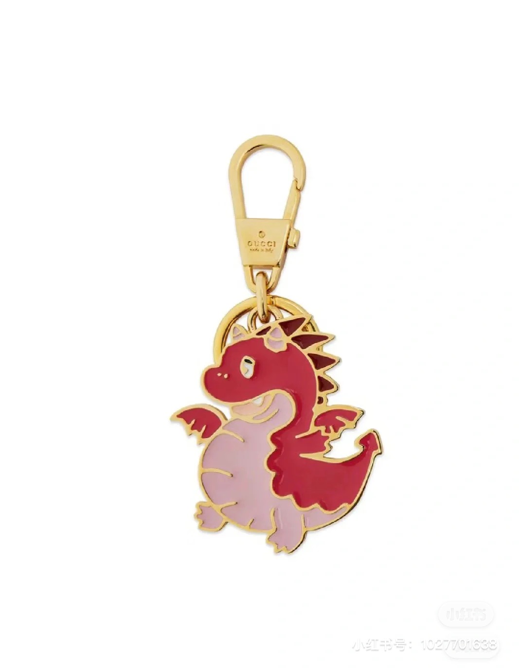 The new 84-Gucci key buttons with the hangers. Ton’s little fire dragon is charming and beautiful - 图片 1