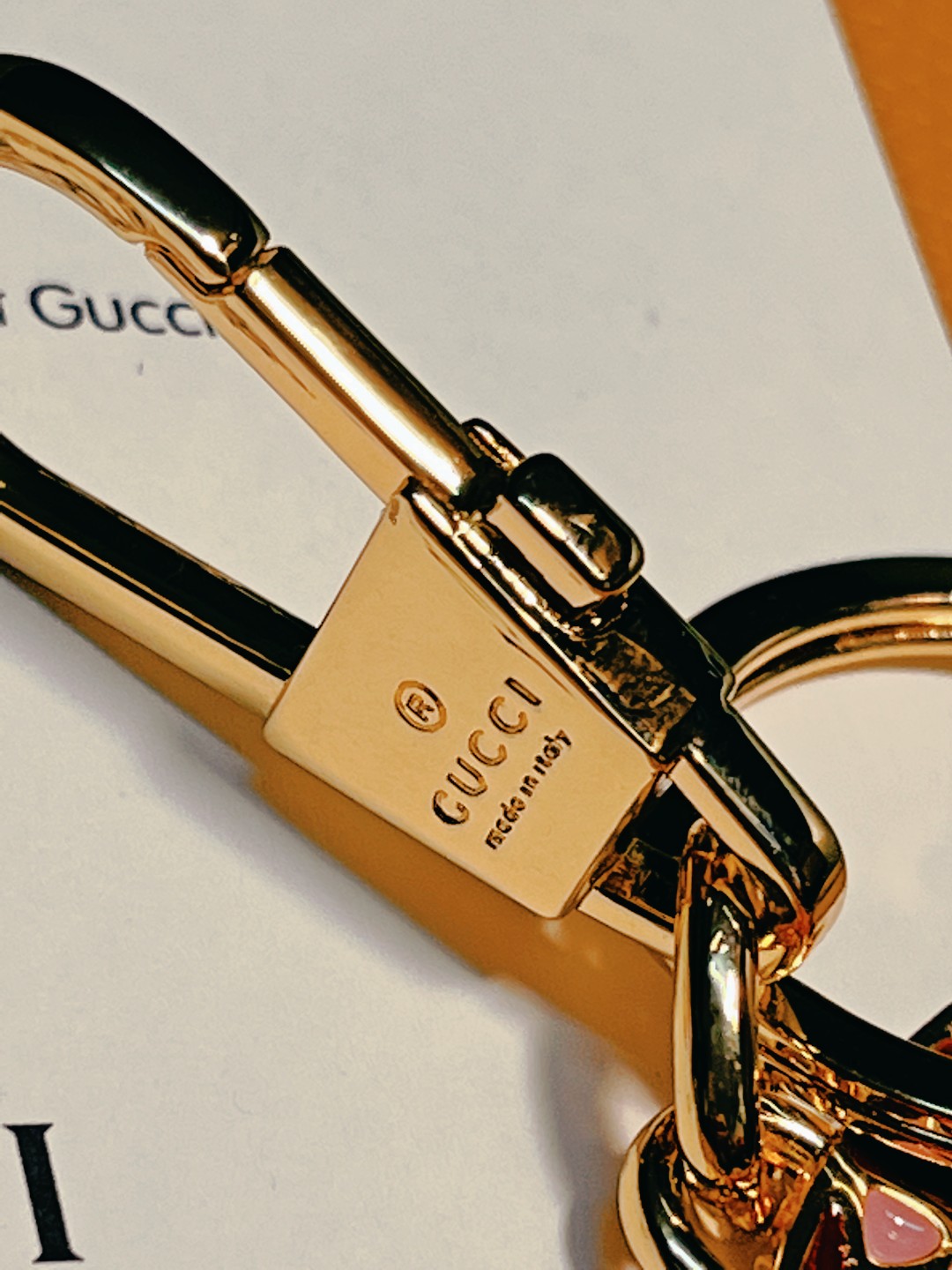 The new 84-Gucci key buttons with the hangers. Ton’s little fire dragon is charming and beautiful - 图片 7