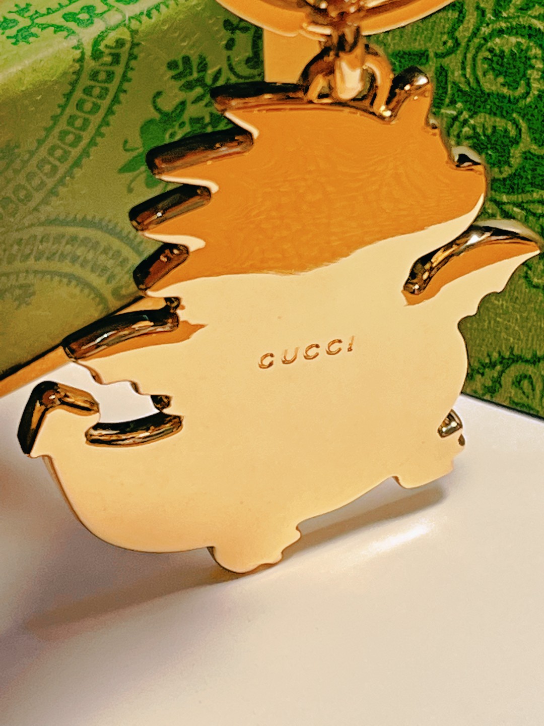 The new 84-Gucci key buttons with the hangers. Ton’s little fire dragon is charming and beautiful - 图片 6