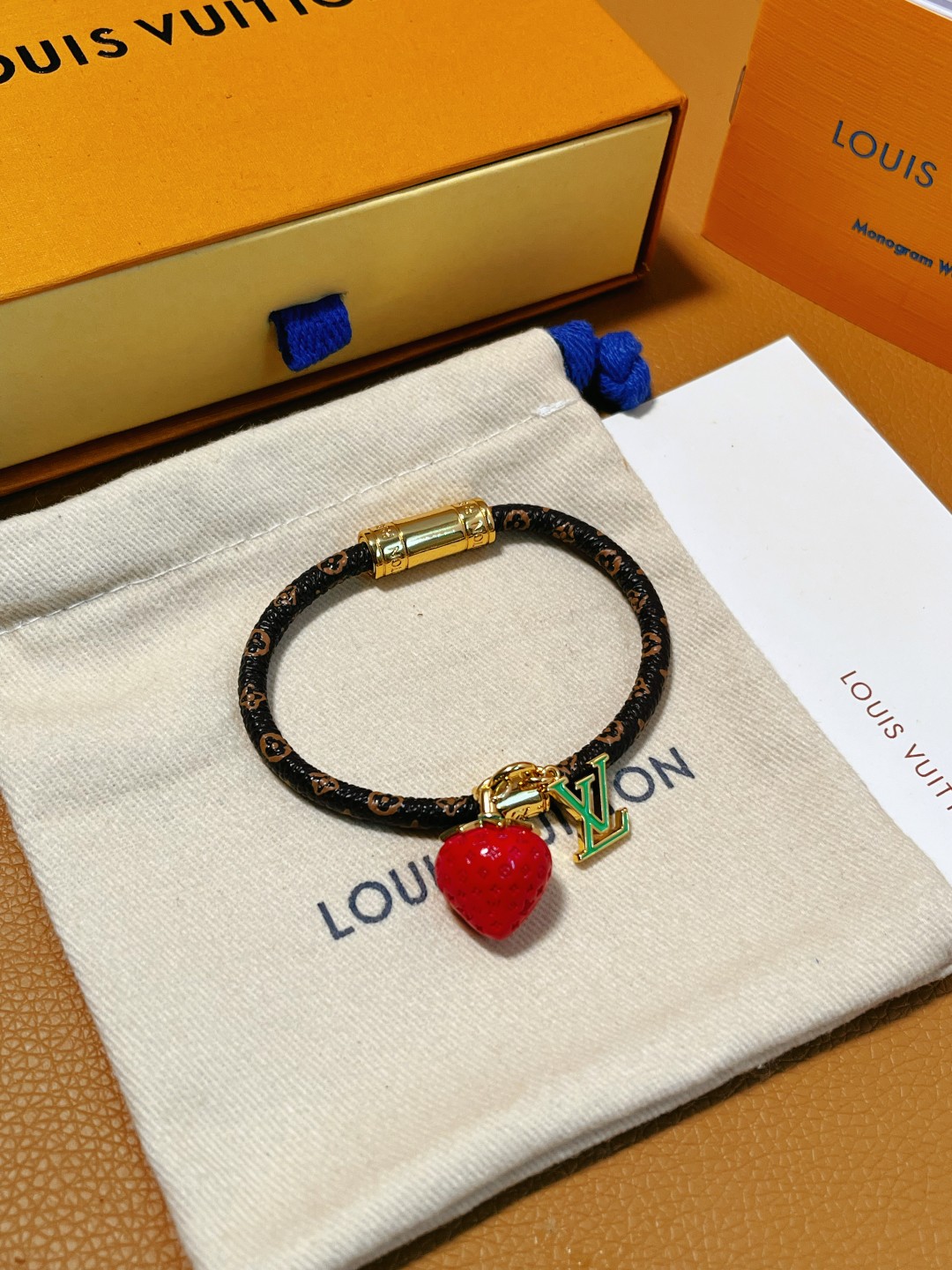 Louis Vuitton Joyas Pulsera Collar Hombres Monogram Canvas Lona Colección primavera – verano Fashion