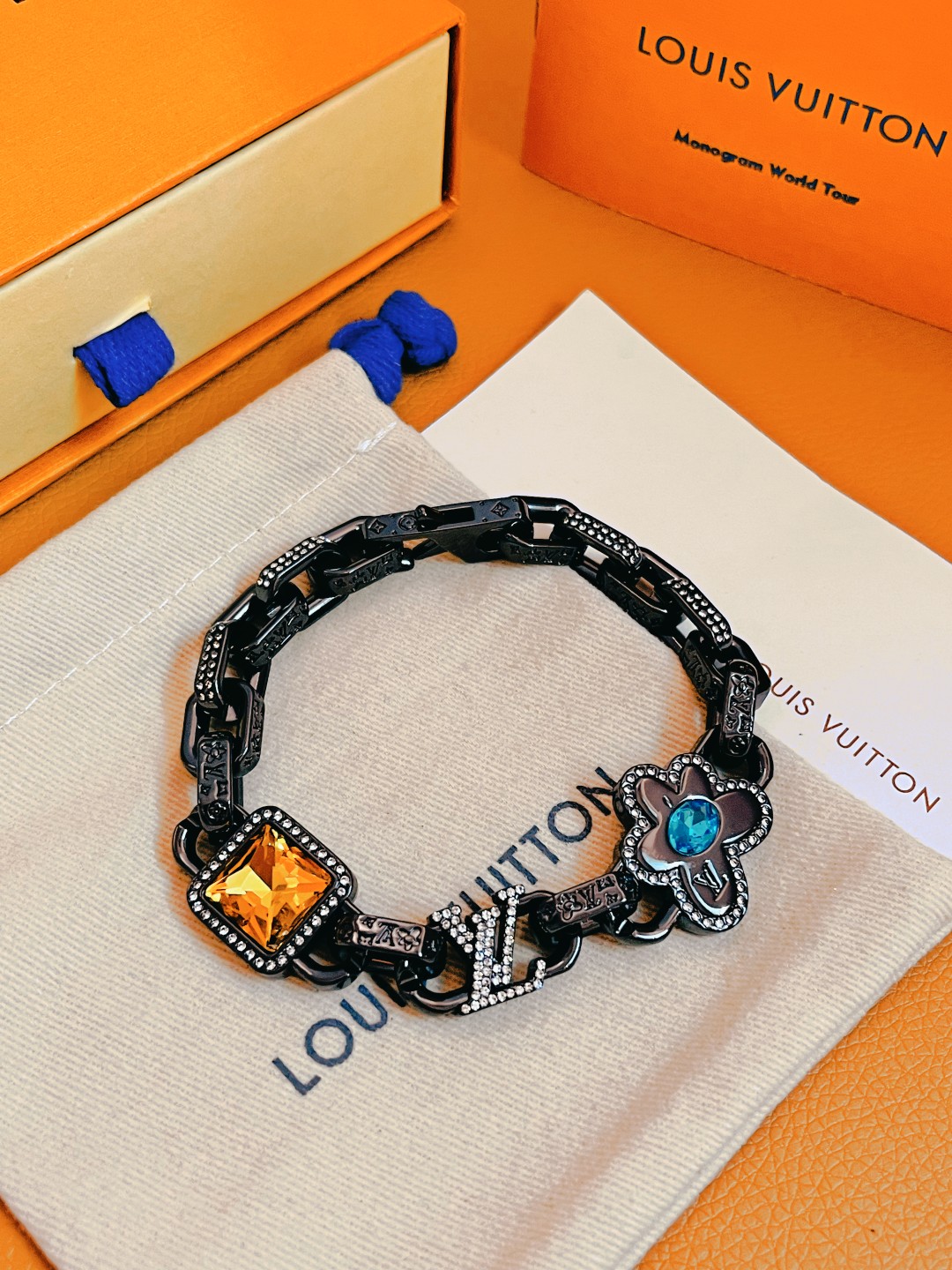 Louis Vuitton Venta al por mayor
 Joyas Pulsera Collar Amarillo Cadena