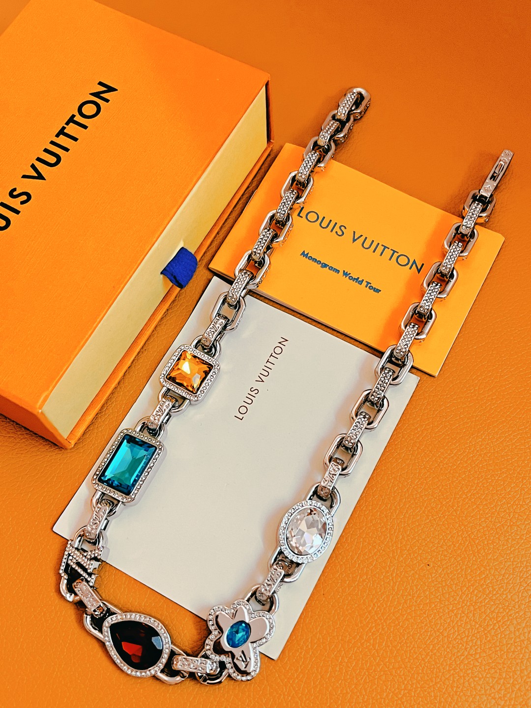 Louis Vuitton Joyas Pulsera Collar Cadena M01875