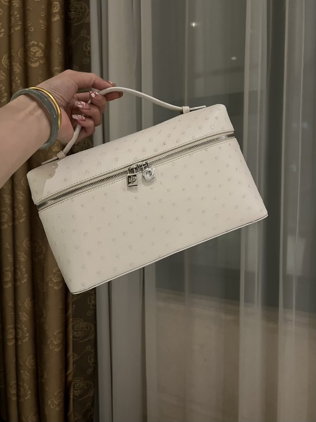 NO:852106,Ostrich real ostrich Loro iana L27 brick cabinet synchronization no one can resist its beauty #being planted grass bag,,loro piana,Hermes,19860909Ostrich真鸵鸟 Loro iana L27砖柜同步谁都抵抗不了它的美#被种草的包包,,loro piana,Hermes,,Bag