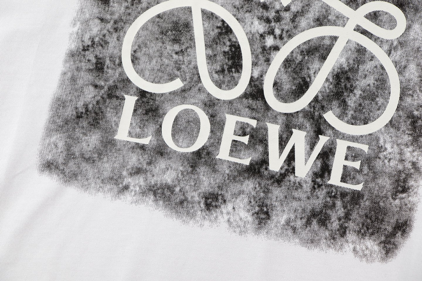 LOEWE罗意威2024新款水墨直喷短袖T恤