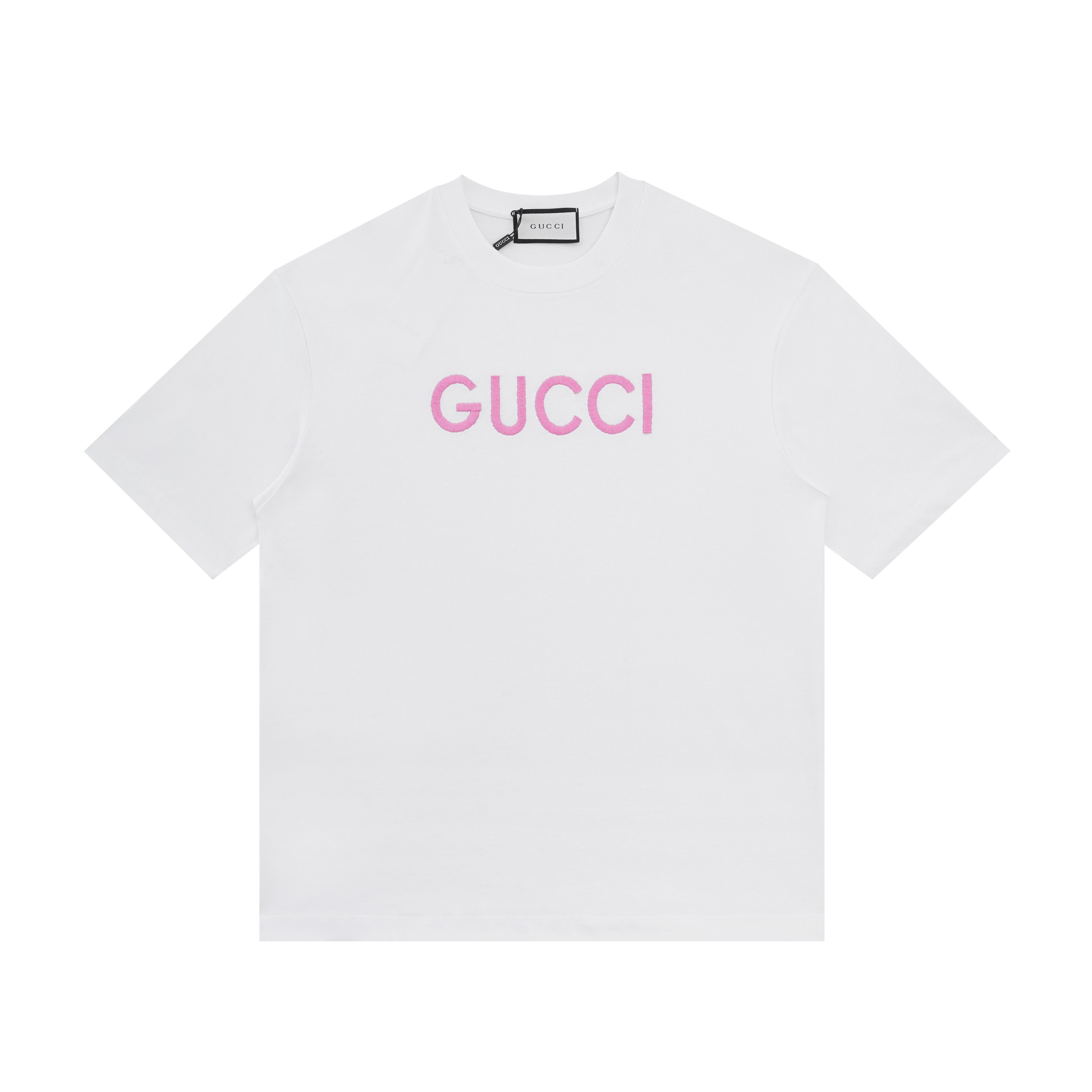Gucci Odzież T-Shirt Biały Bawełna czesana Krótki rękaw