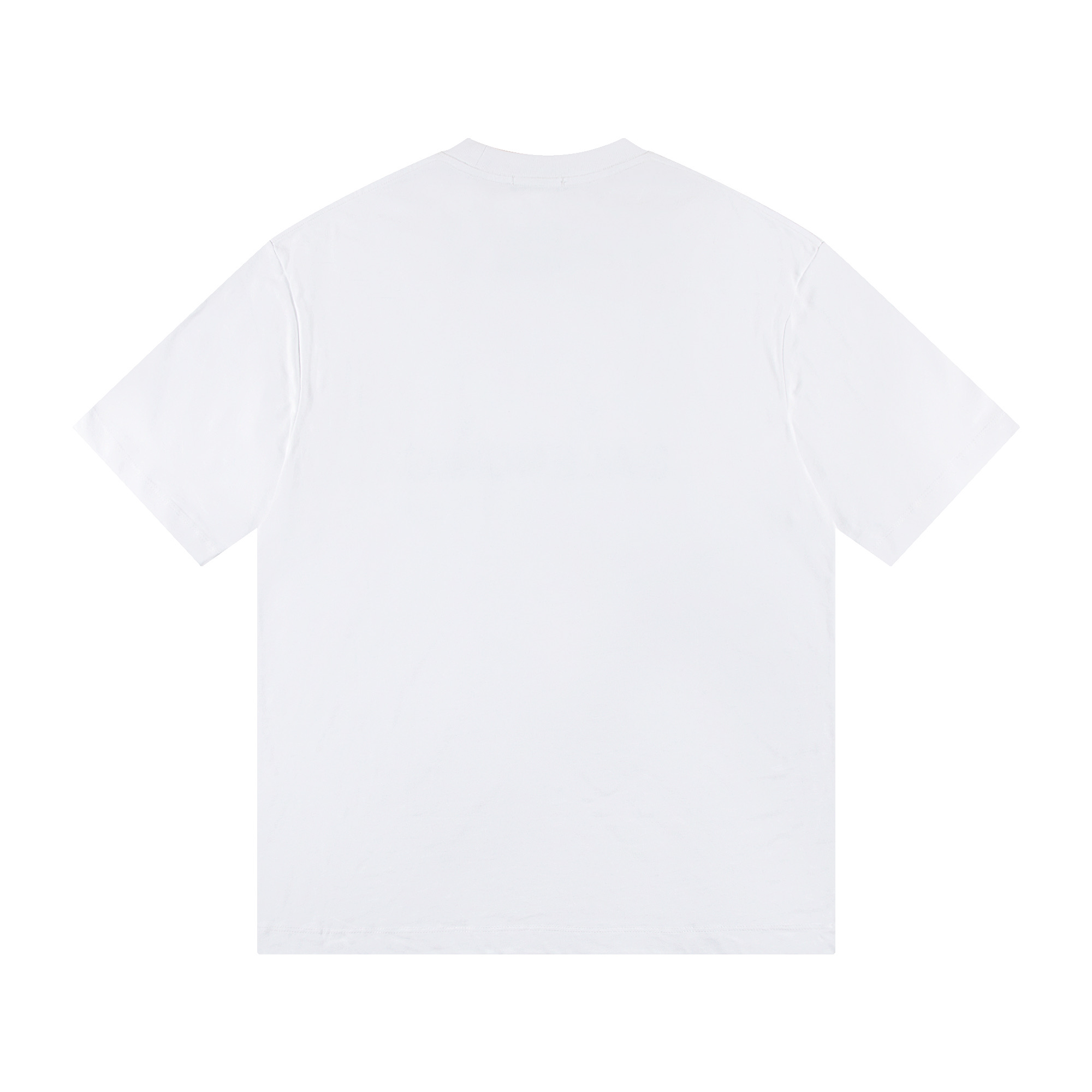W207#款式2024新款DIOR短袖T恤材质高版本300g双纱精梳棉尺码SXL颜色白色