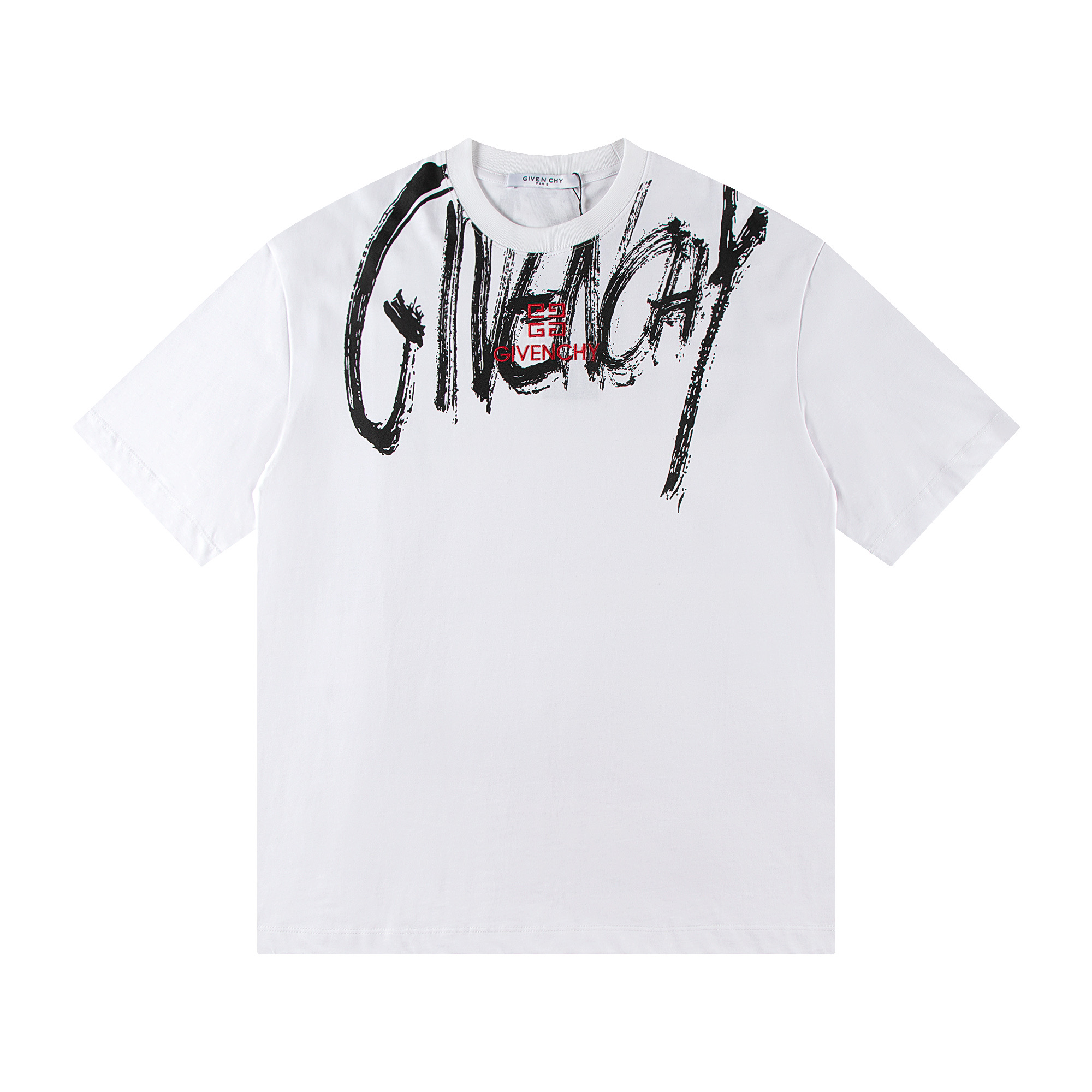 Estilo: 2024 nueva camiseta de manga corta de Givenchy Material: Versión alta de algodón peinado de doble hilo de 300 g…