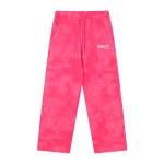 Balenciaga Clothing Pants & Trousers Red Rose Embroidery 1 Balenciaga Clothing Pants & Trousers Red Rose Embroidery