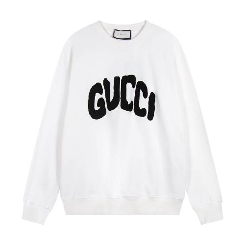 Gucci Classic Towel Embroidered Logo Sweatshirt Unisex Pullover Cotton Top 1 Gucci Classic Towel Embroidered Logo Sweatshirt Unisex Pullover Cotton Top