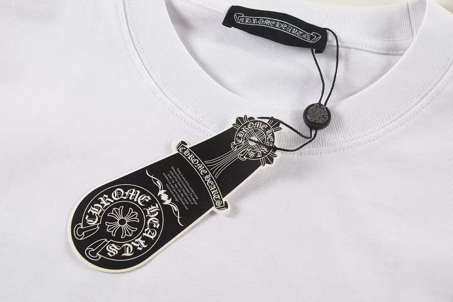 2025 Croker T-shirt: High-Quality Thickened Material, White, Various Sizes - 图片 7