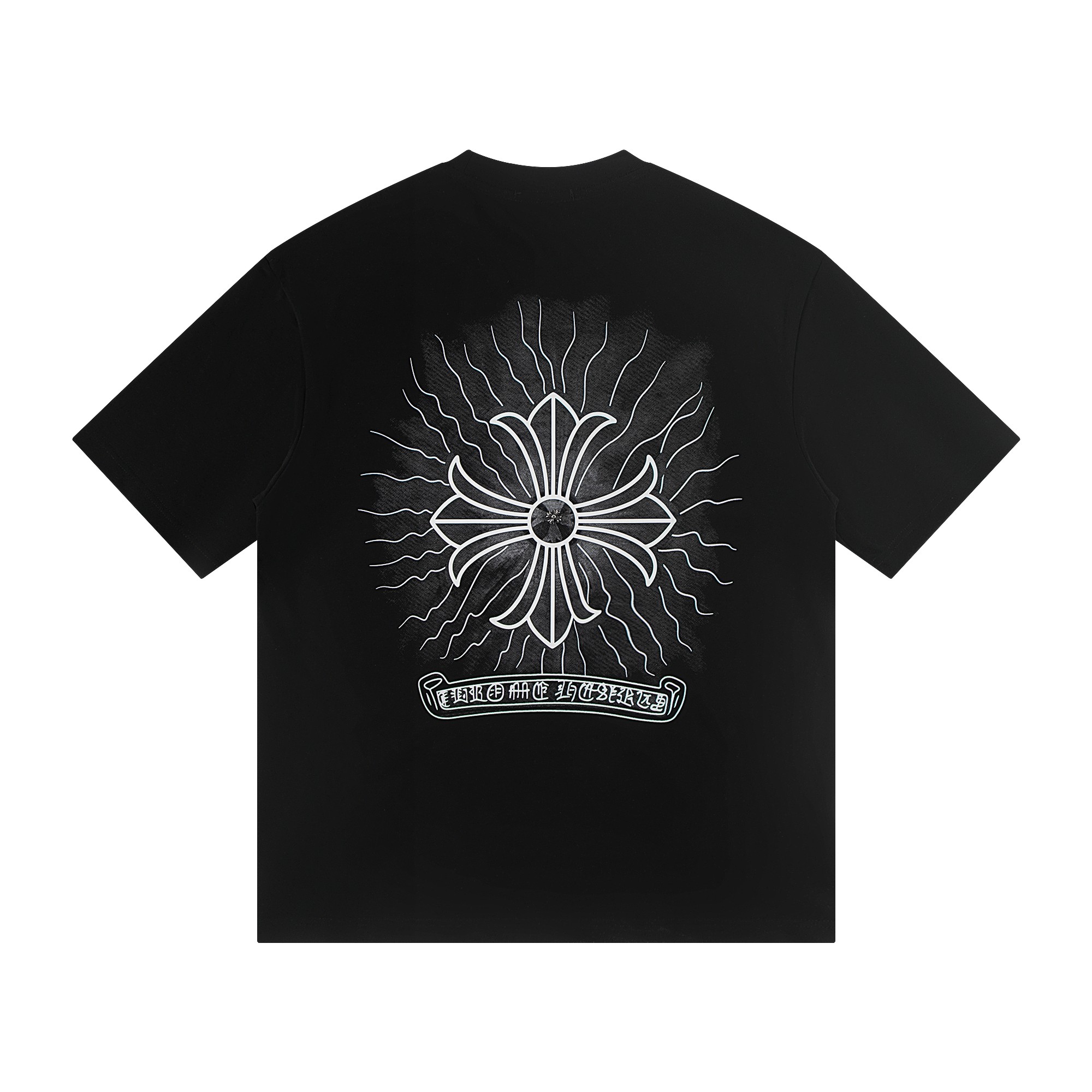 Chrome Hearts 克罗心 重工烧花短袖T恤