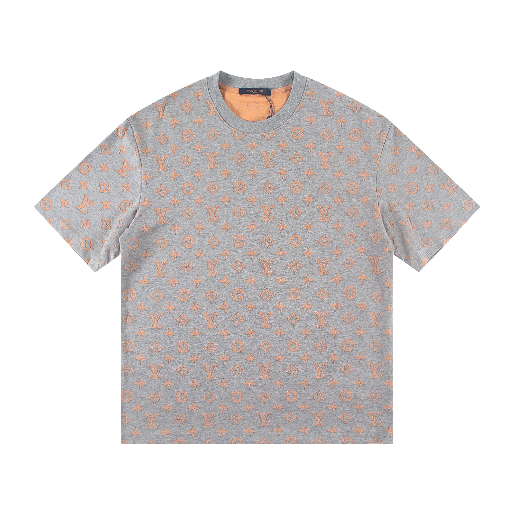 P75 Estilo: 2026 nueva camiseta de manga corta quemada con el logo completo de Louis Vuitton Material: versión alta de …
