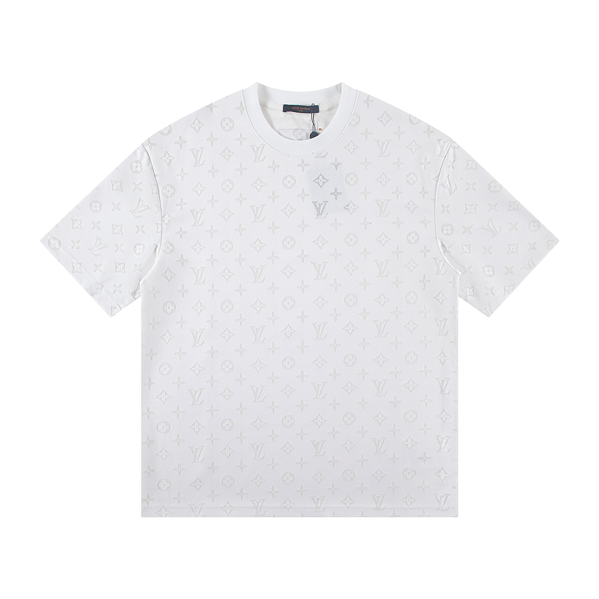 P75 Estilo: 2026 nueva camiseta de manga corta quemada con el logo completo de Louis Vuitton Material: Versión alta de …