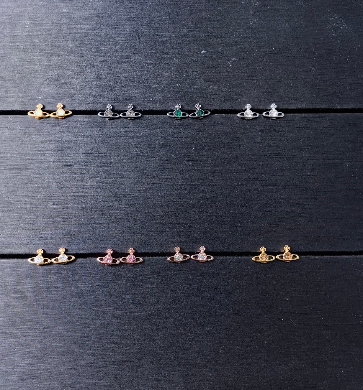 NO:103320,Queen Mother's Mini Single Diamond Earrings, Multi-color Selectable, Queen Mother's Earrings19860909西太后迷你单钻耳钉,多色可选,西太后耳钉,Jewelry