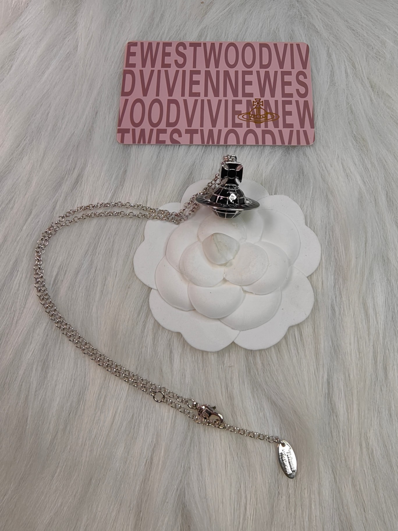 NO:103287,Queen Mother of the Cities globe necklace with white gold black, Queen Mother of the Cities necklace, necklace19860909西太后地球仪项链一白金黑,西太后项链,necklace,Jewelry