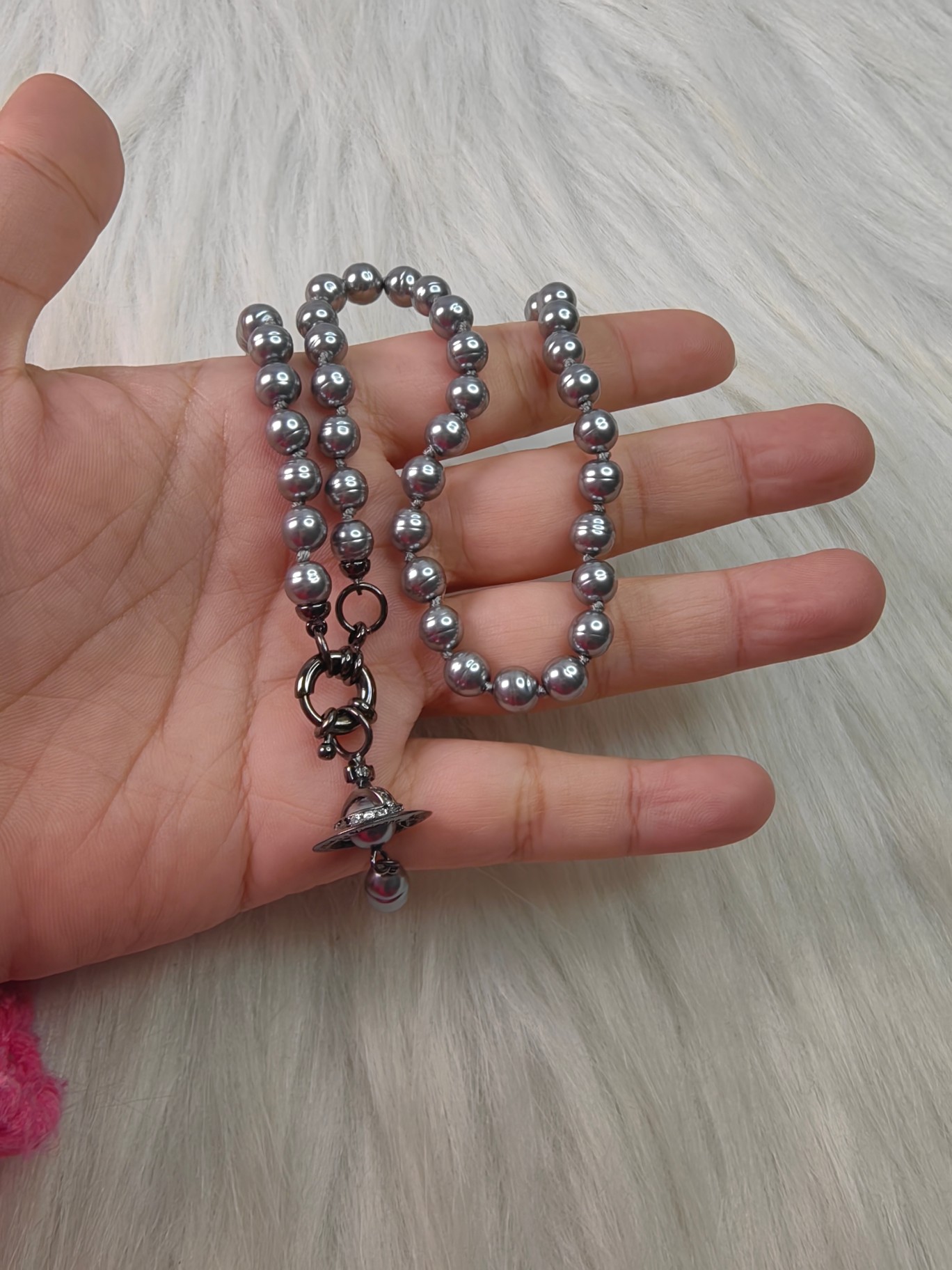 NO:103057,Queen Mother of the Cities Baroque grey water drop pearl necklace, Queen Mother of the Cities necklace, necklace19860909西太后巴洛克灰色水滴珍珠项链,西太后项链,necklace,Jewelry