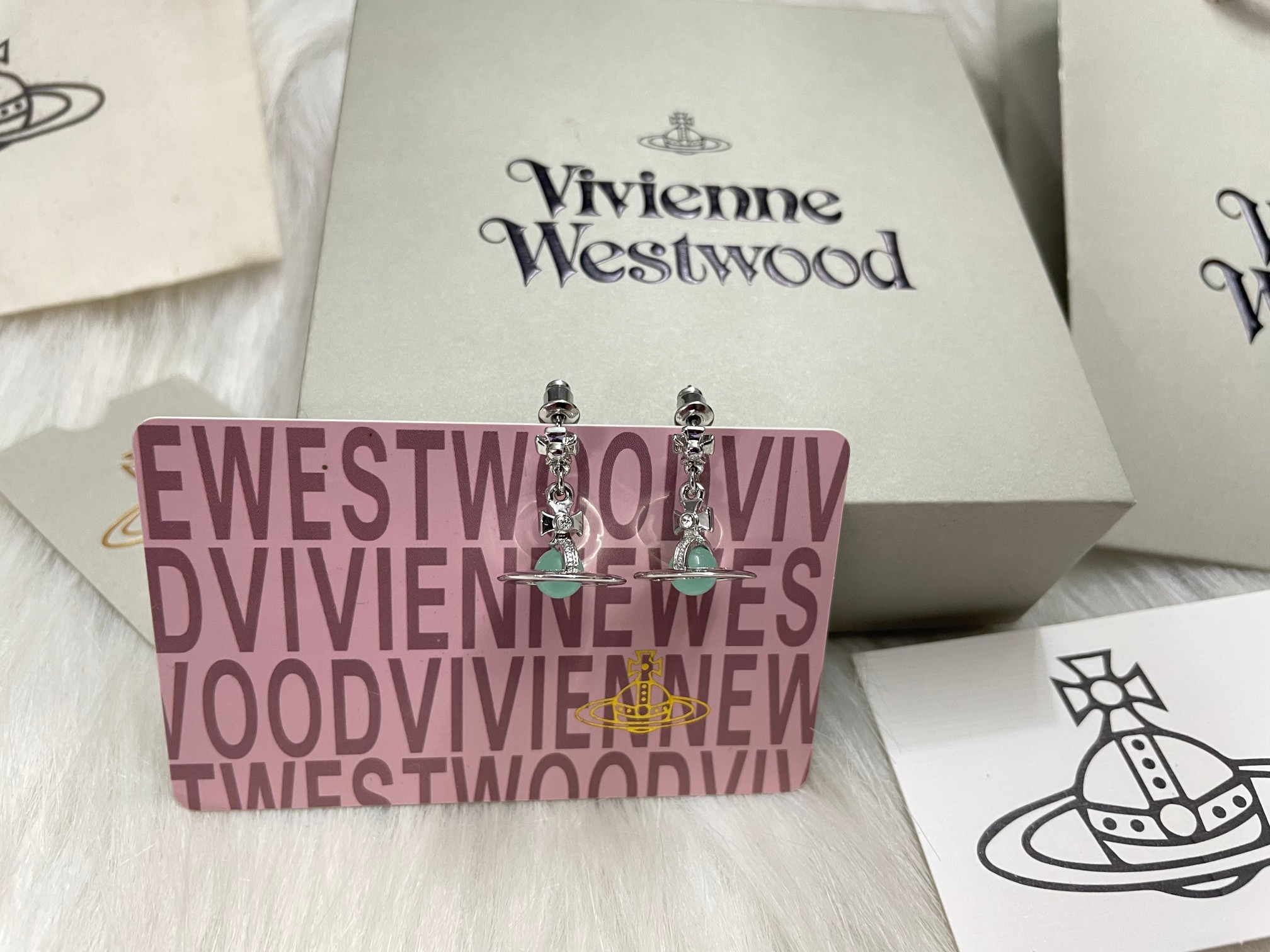 NO:103178,Queen Mother orb mini earrings with pink orchid glass, Queen Mother’s earrings, earrings19860909西太后orb迷你号耳环一粉兰玻璃,西太后耳钉,earrings,Jewelry