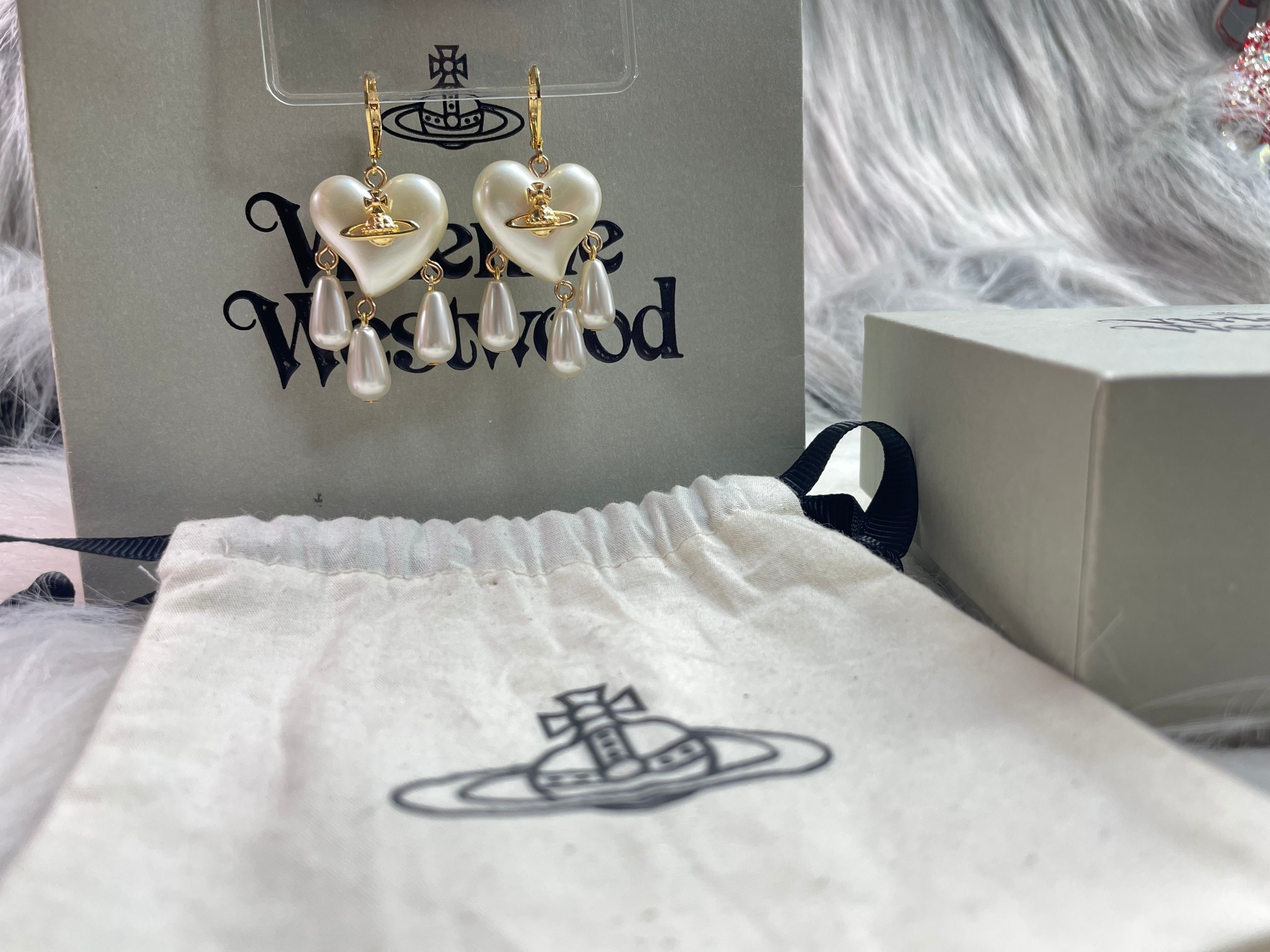 NO:103101,24 Spring and Summer Queen Mother Saturn Love Water Drop Pearl Earrings A Platinum Gold Gold Queen Mother Earrings, Earrings, Gold1986090924春夏 西太后土星爱心水滴珍珠耳环一白金色黄金色,西太后耳钉,earrings,gold,Jewelry