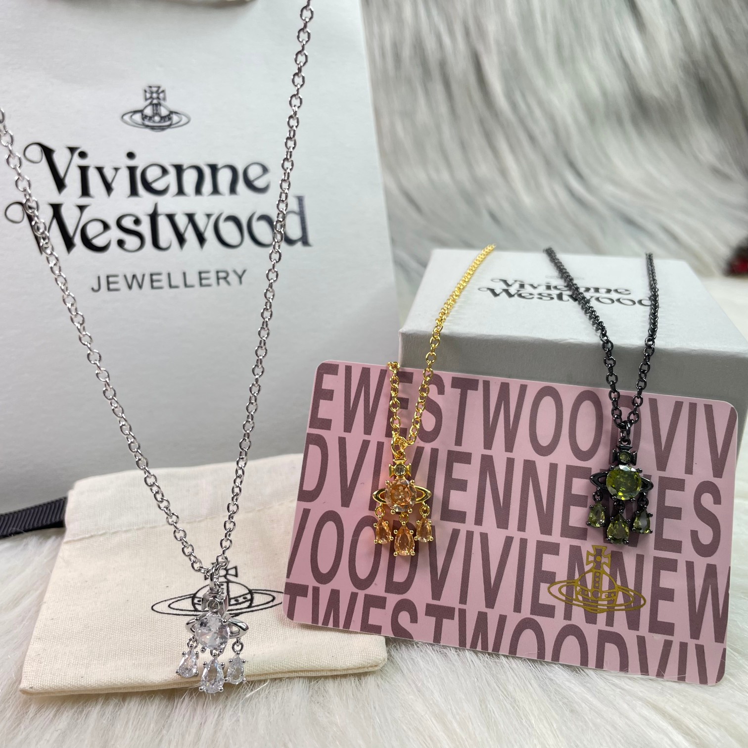 NO:103088,24 Autumn and Winter Queen Mother Vivienne Westwood JOAQUINA Dream Catching Net Saturn Water Drop Necklace, Queen Mother Necklace, Necklace1986090924秋冬西太后 Vivienne Westwood JOAQUINA捕梦网土星水滴项链,西太后项链,necklace,Jewelry