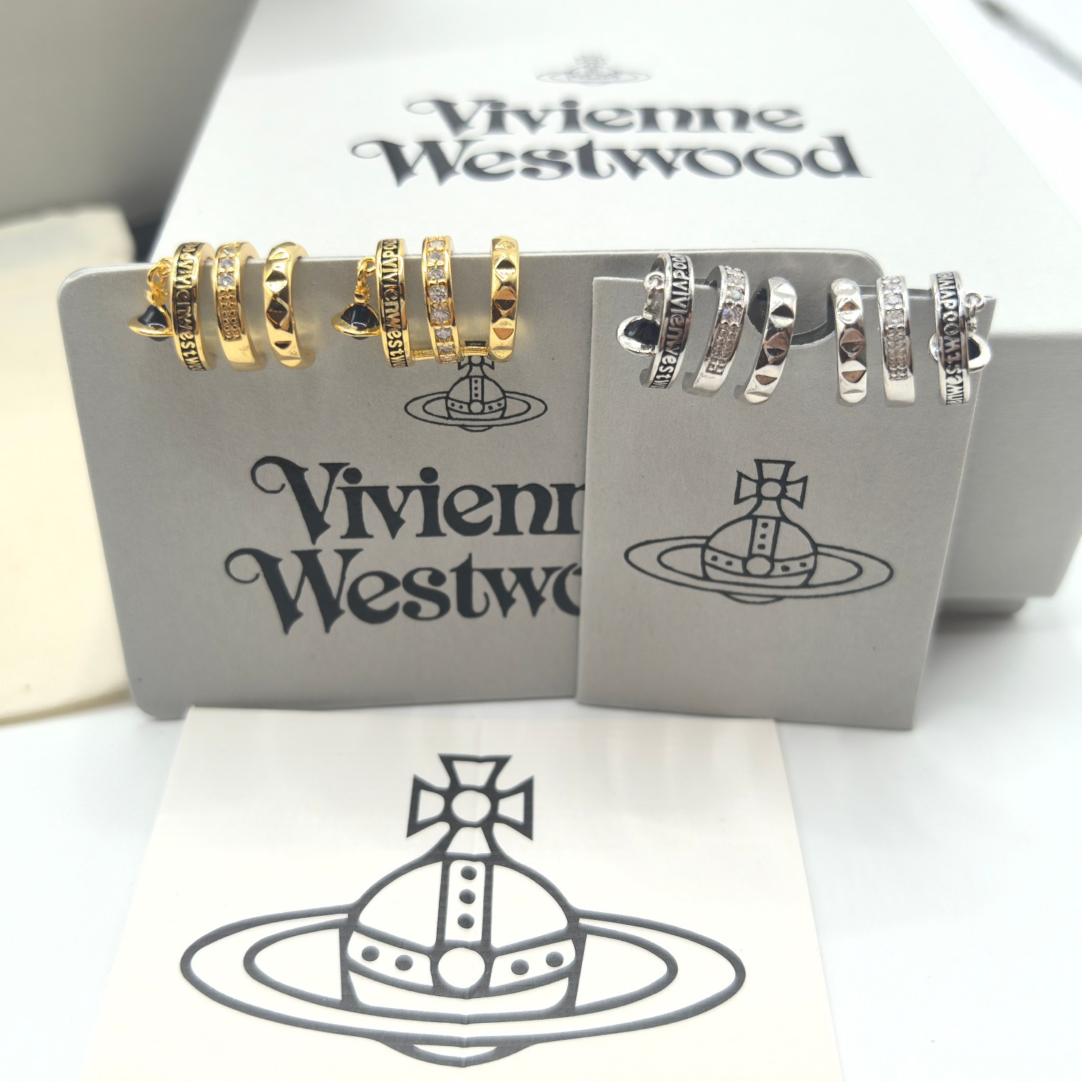 NO:103052,Queen Mother Citizen vivienne retro Saturn ALISHA letter ear clip without ear piercing ear bone clip for women high-end earrings, Queen Mother Citizen ear studs19860909西太后vivienne复古土星ALISHA字母耳夹无耳洞耳骨夹女高级感耳饰,西太后耳钉,Jewelry