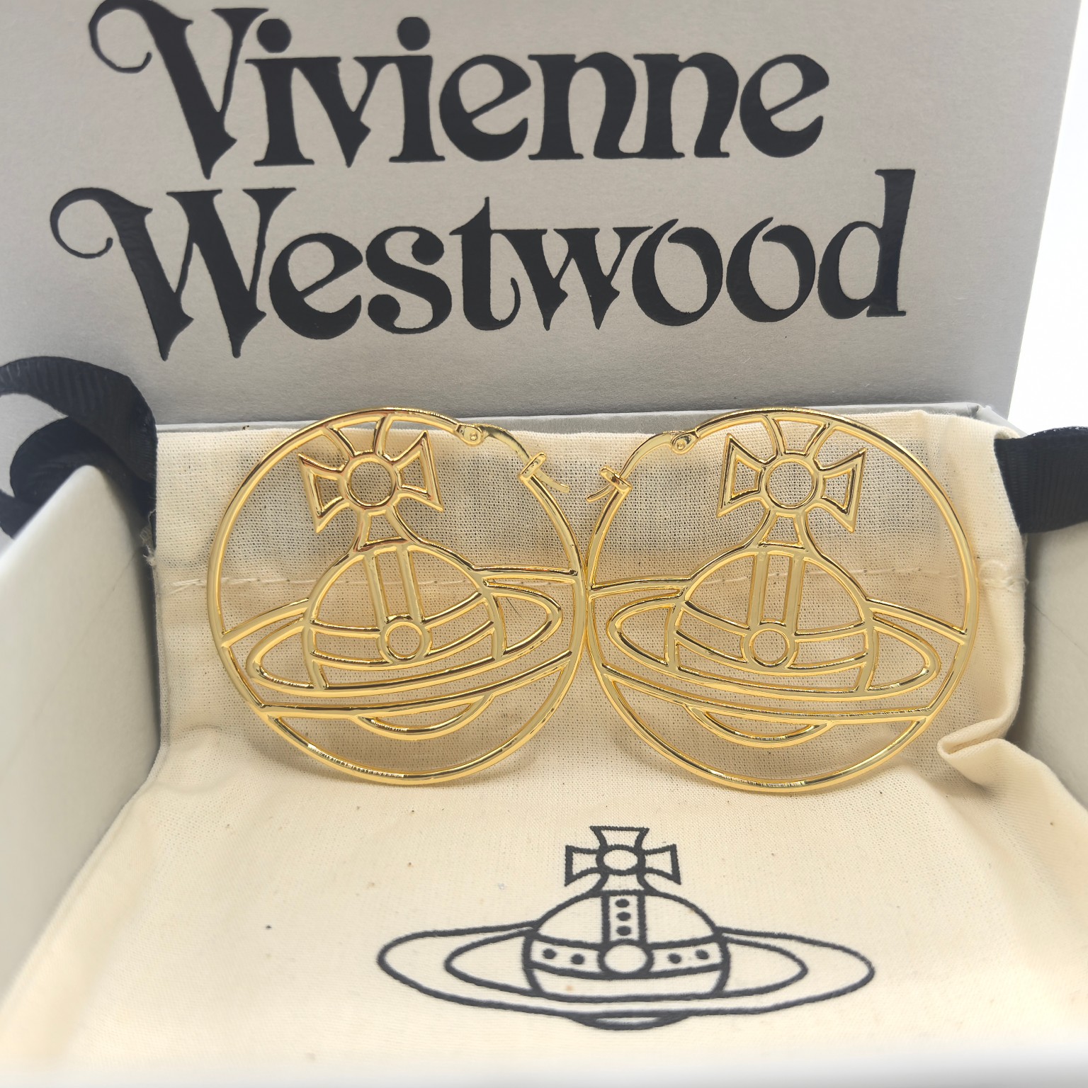 NO:103053,Queen Mother's Spring and Summer Vivienne Westwood ALINA Big Saturn Earrings Earrings Rings, Queen Mother's Earrings, earrings19860909西太后春夏 Vivienne Westwood ALINA 大土星耳环 耳圈 圆环,西太后耳钉,earrings,Jewelry