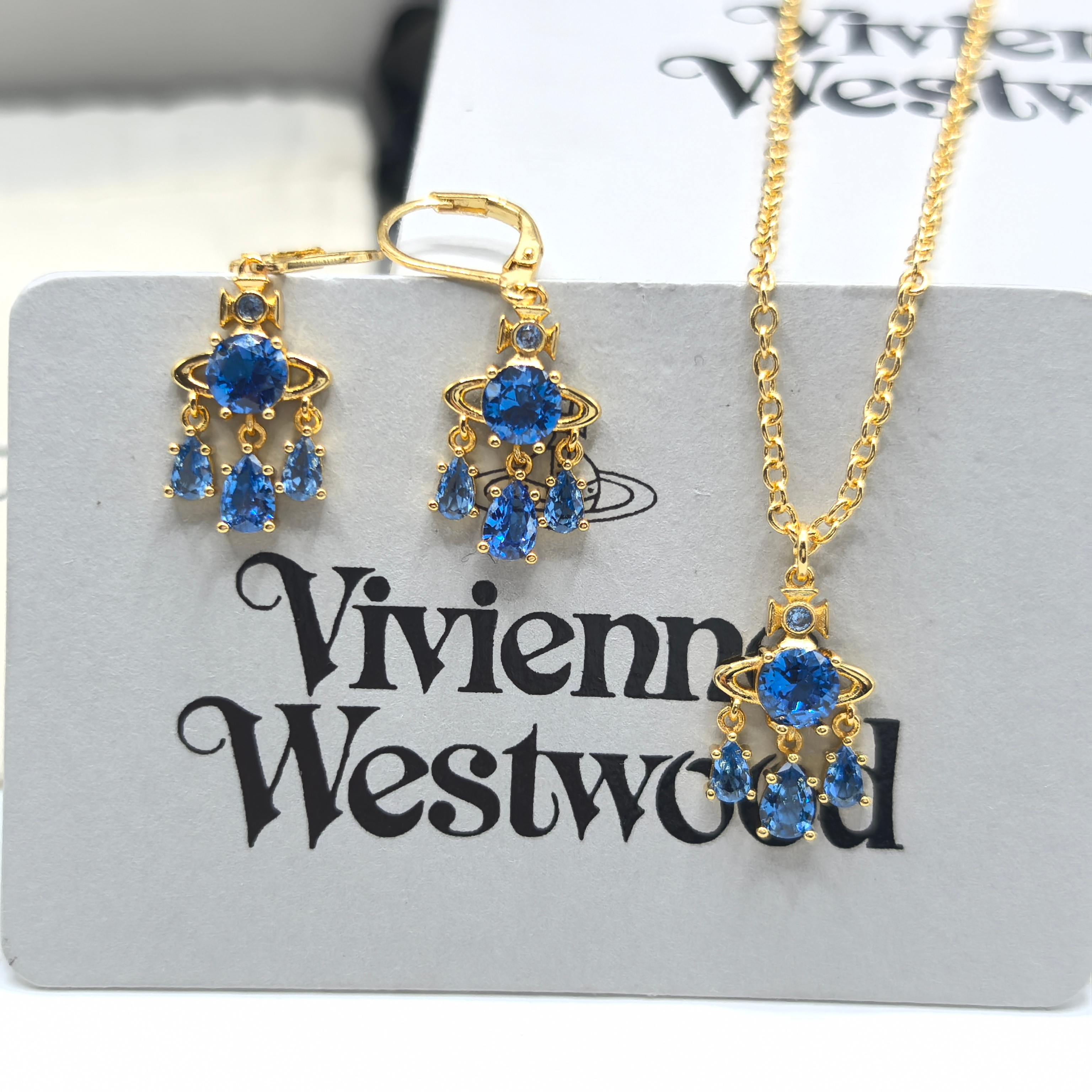 NO:102669,80 necklaces 80 earrings in the Queen Mother's Dream Catching Net Blue Water Drops Zircon Gold Necklace Earring Set, Queen Mother's Necklace Queen Mother's Ring, earrings, necklace, ring, gold1986090980项链80耳钉西太后捕梦网兰色水滴锆石黄金色项链耳环套装,西太后项链西太后戒指,earrings,necklace,ring,gold,Jewelry