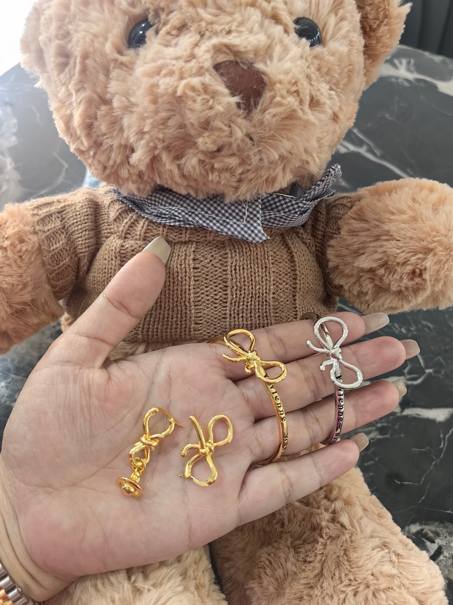 Vivienne Westwood 西太后25新款土星蝴蝶结手环耳环