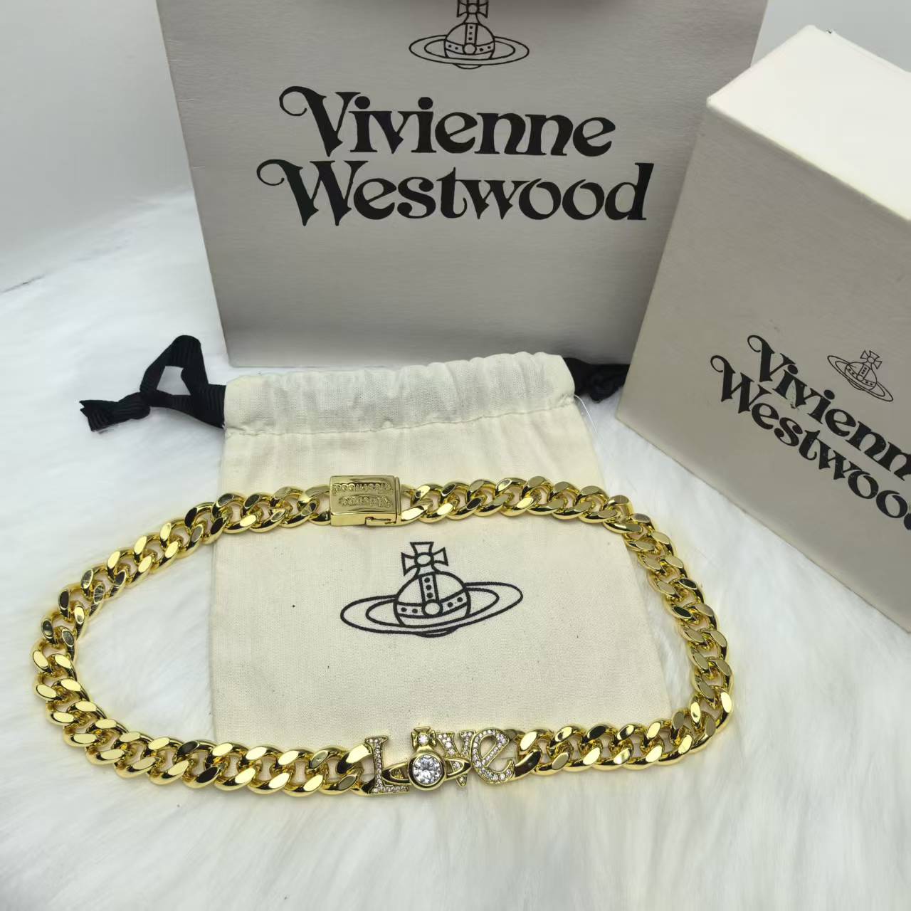 NO:532266,Saturn Queen Mother Citizen Roderica series Love Rhinestone Necklace Choker Men and Women, Queen Mother Citizen Necklace, Necklace19860909土星西太后Roderica系列Love水钻项链Choker男女同款,西太后项链,necklace,Jewelry