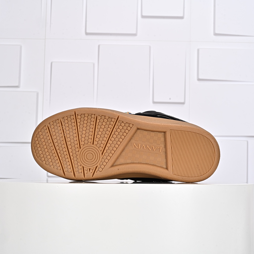 360 LANVIN CURB 人气单品 LANVIN浪凡三代 最新走秀款CURB系列休闲运动鞋