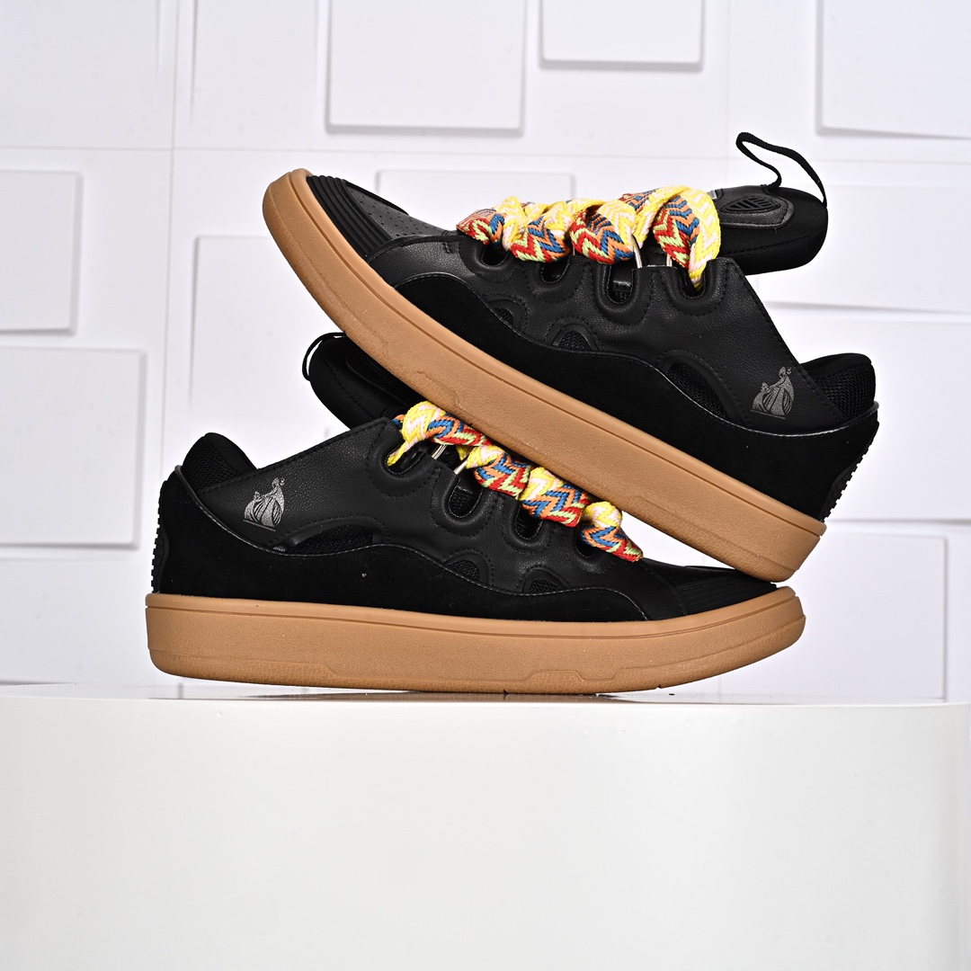 360 LANVIN CURB 人气单品 LANVIN浪凡三代 最新走秀款CURB系列休闲运动鞋