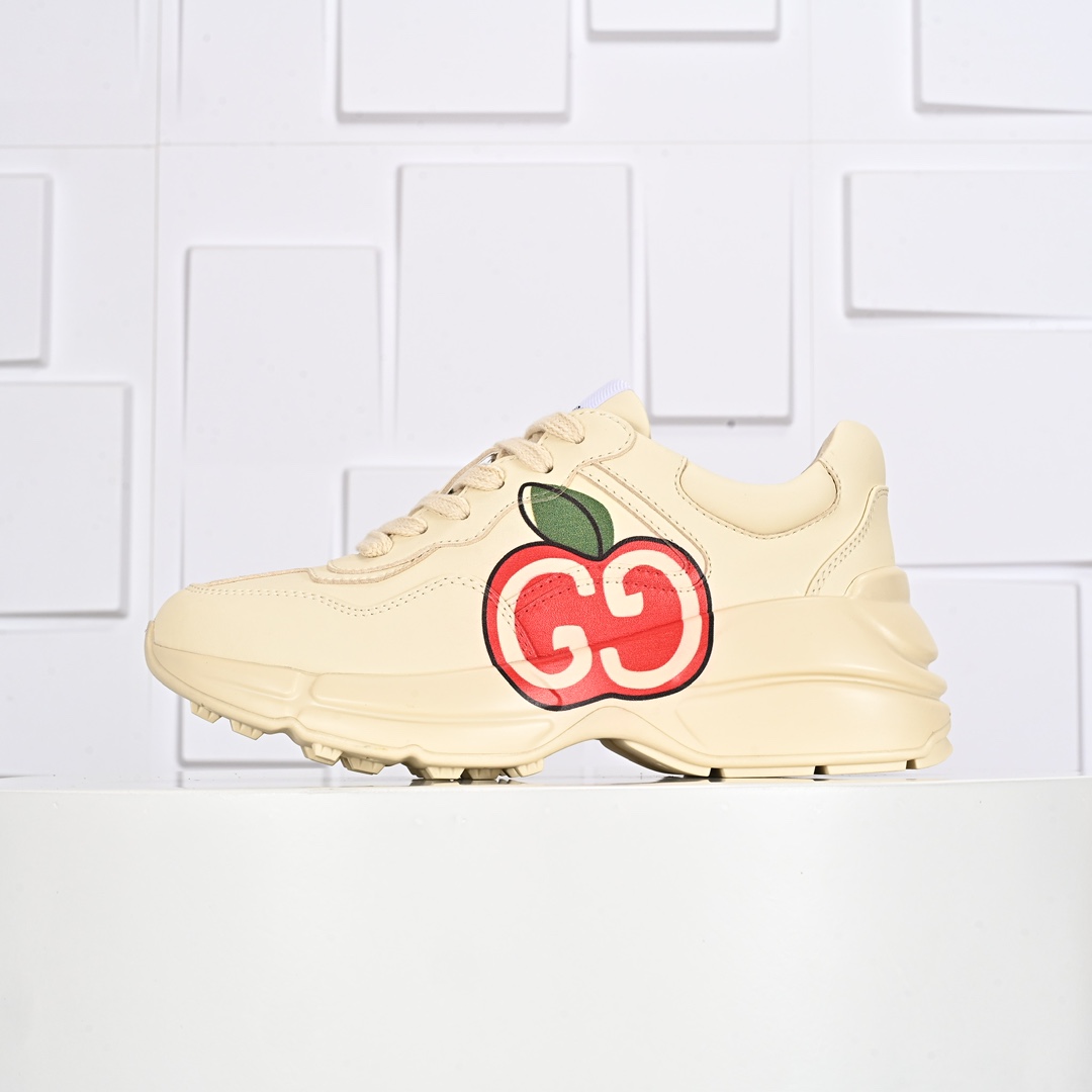 320 Gucci Rhyton Vintage Trainer Sneaker 古驰老爹鞋 陆续补货 好价长期供应海淘商家混卖版