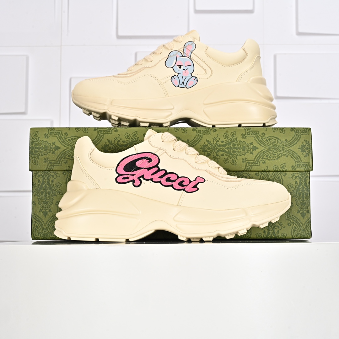 Gucci Rhyton Vintage Trainer Sneaker 古驰老爹鞋