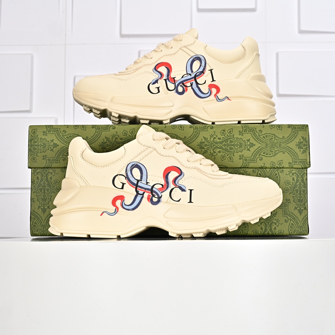 Gucci Rhyton Vintage Trainer Sneaker 古驰老爹鞋