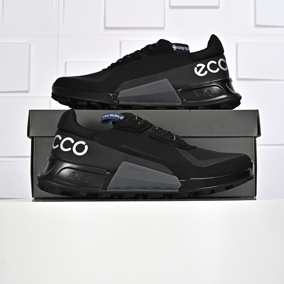 Ecco 爱步 #经典和现代工艺品质融合 精选小牛皮面料 百搭休闲老爹鞋