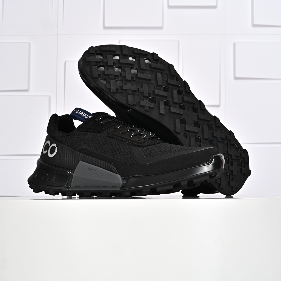Ecco 爱步 #经典和现代工艺品质融合 精选小牛皮面料 百搭休闲老爹鞋