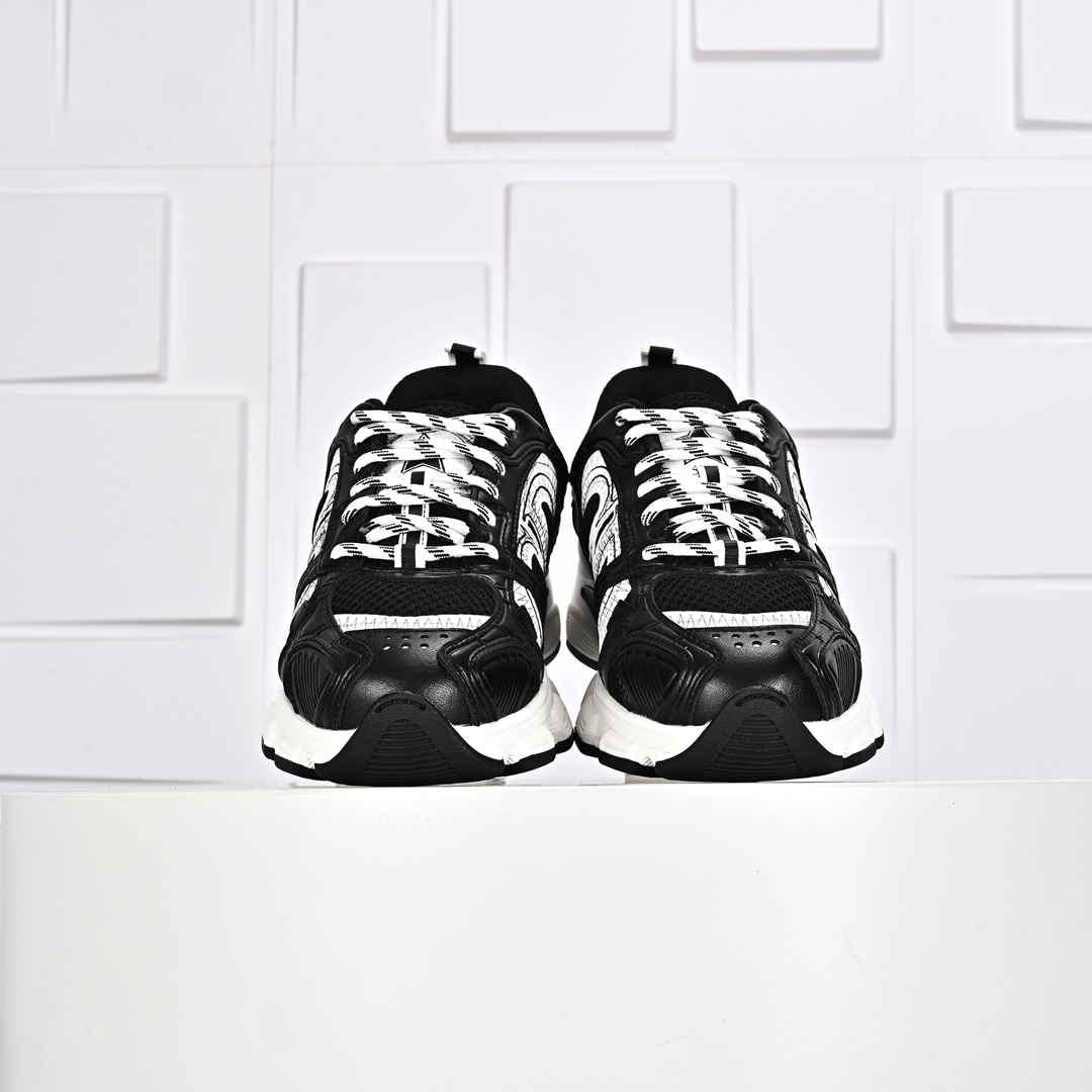 420 迪奥/Dior Chrono Low Sneaker 什洛诺系列低帮经典增高老爹风系带复古休闲运动慢跑鞋 KCK414TRL_S49G