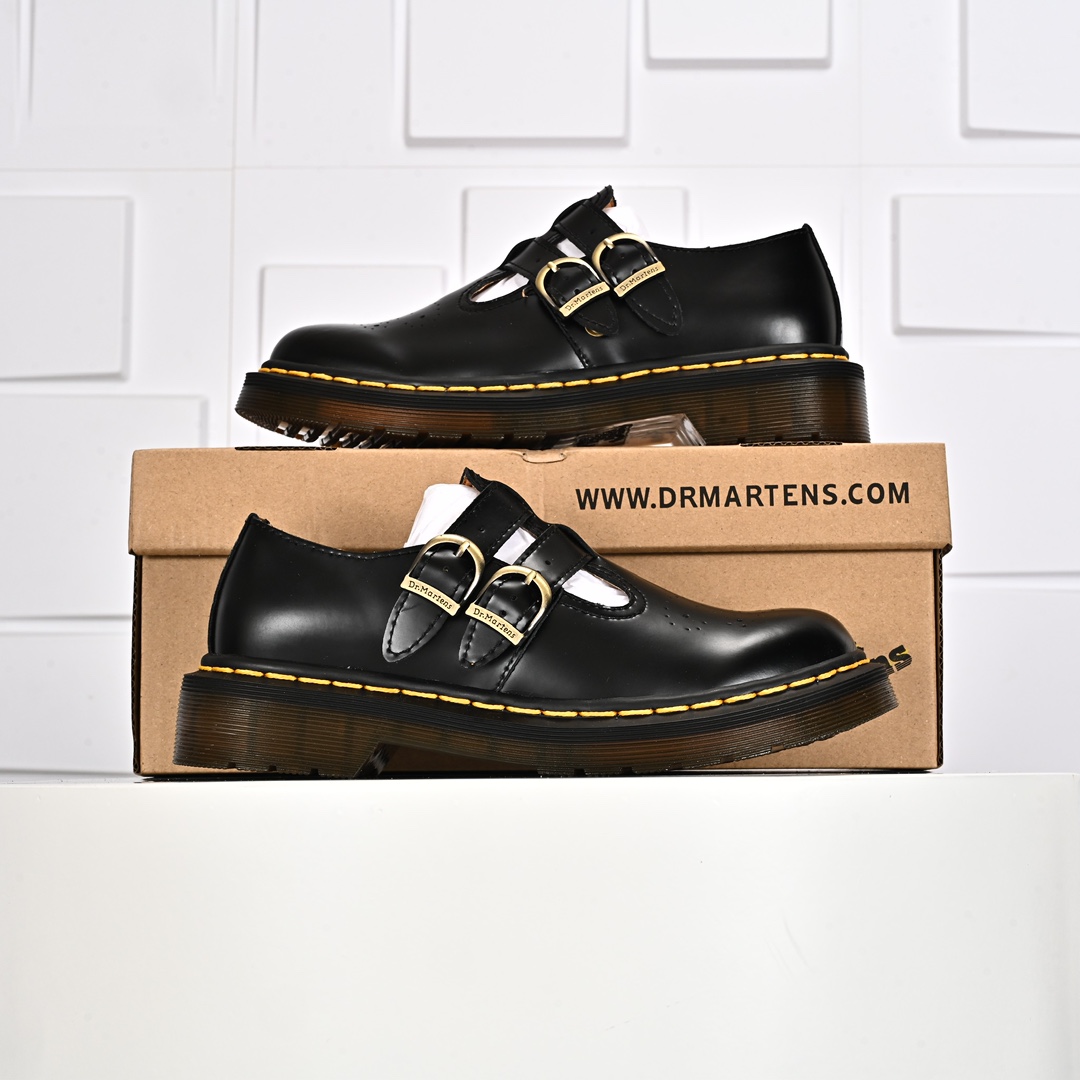220 Dr.Martens 马汀博士马丁靴 1461系列凉鞋低帮牛津厚底款